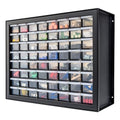 64 Drawer Plastic Parts Cabinet - Black F8817