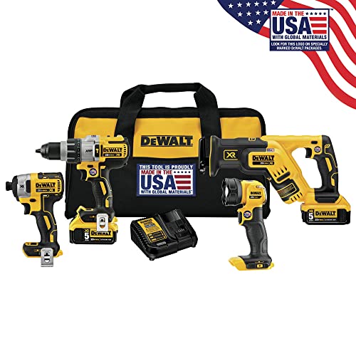 20V MAX XR Cordless Drill Combo Kit, 4-Tool P71655