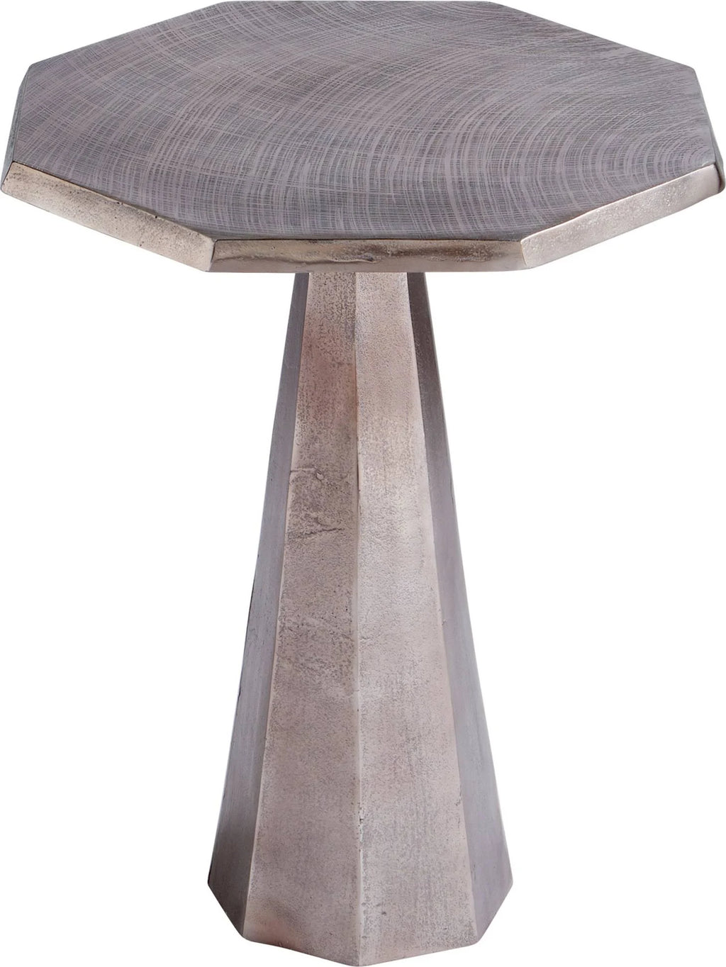Textured Bronze Side Table O657731
