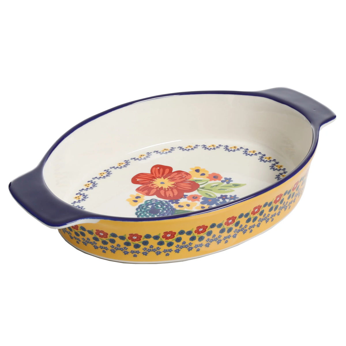 2-Piece Ceramic Oval Baking Dish Q3857