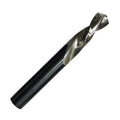 45/64x22 Diameter HSS 130° Point Parabolic Flute Stub Length Drill, Steam Oxide Finish, 62mm LOC, 123mm OAL E4472
