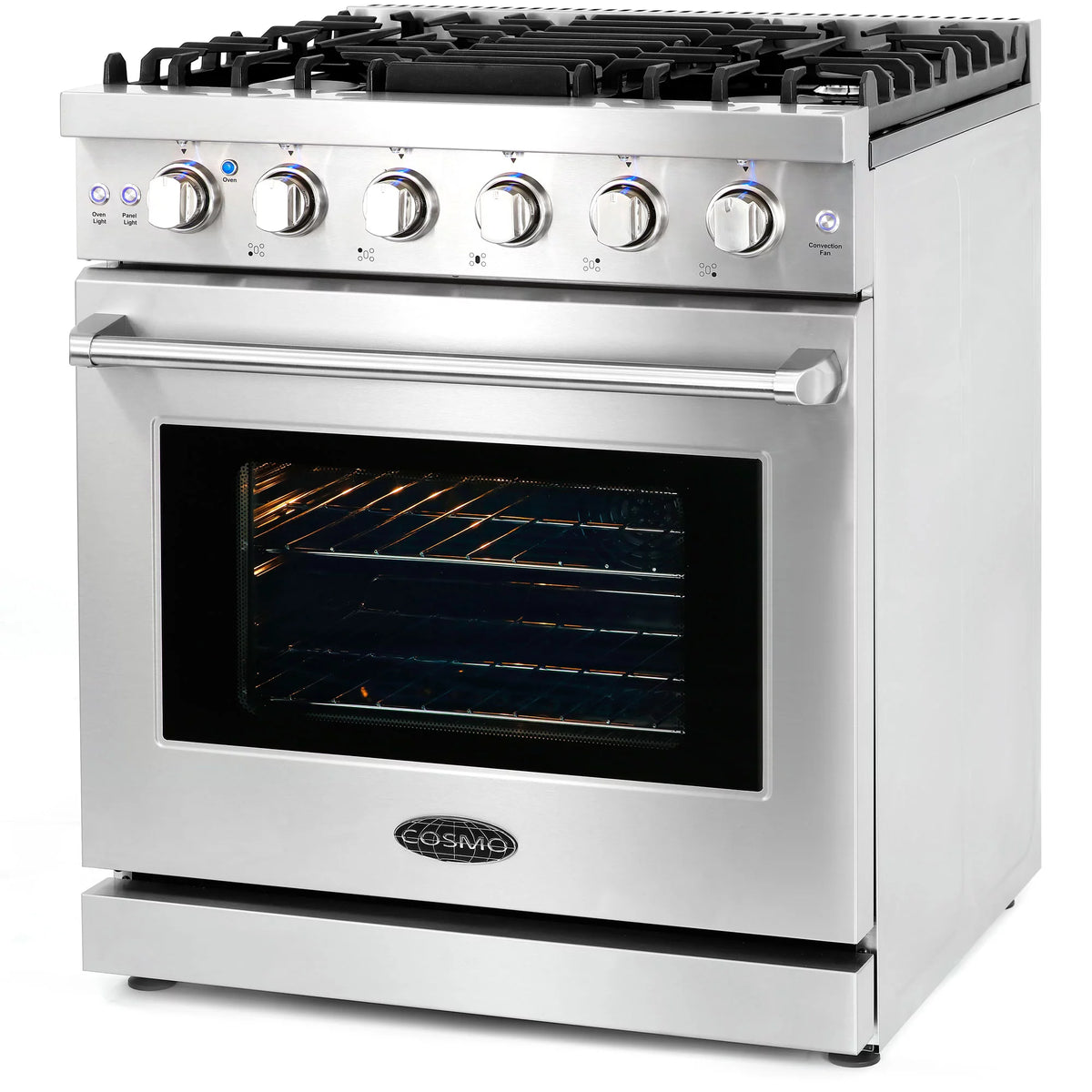 2 Piece Kitchen Appliance Packages with Gas Range & French Door Refrigerator E68245