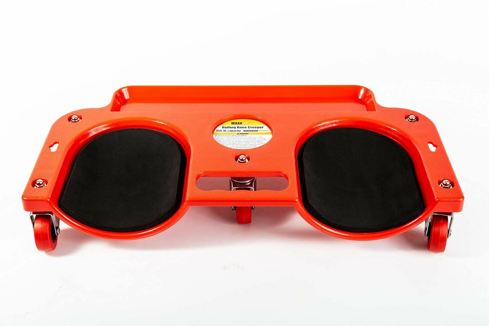 Rolling Knee Creeper with ABS Frame, 5 Swivel Castors, Tool Tray and Holder S90348