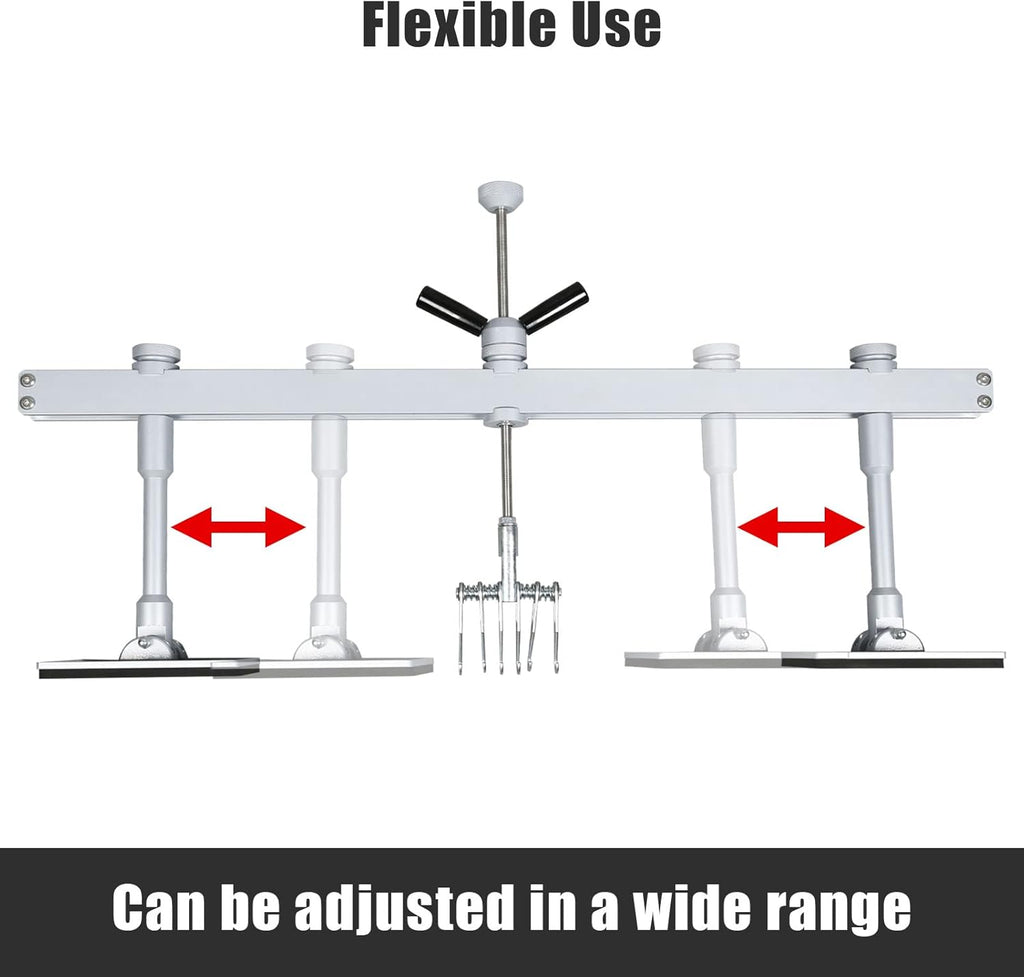 Dent Pull Level Bar Kit with 6-Claw Hook, 750mm/29inch F388