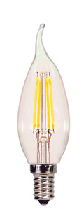 4W CA11 LED Candelabra Base Bulb H45821