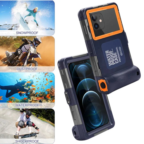 Waterproof Protective Case for Phones Up to 6.9 Inch V6422
