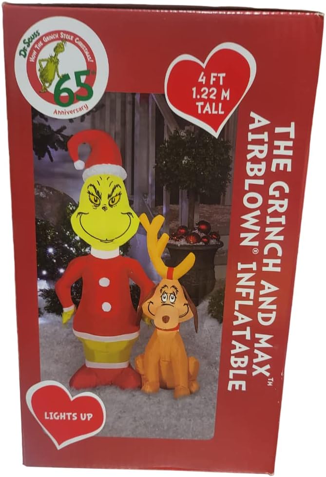 4ft Tall Christmas Inflatable Decoration E936418