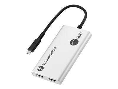 Thunderbolt 3 to Dual DP 1.2 Adapter Q138589