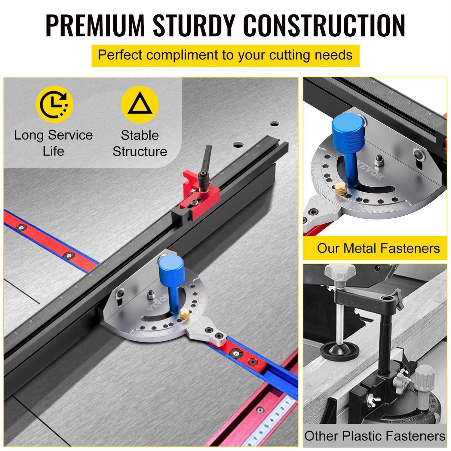 24 Aluminum Table Saw Miter Gauge R981204
