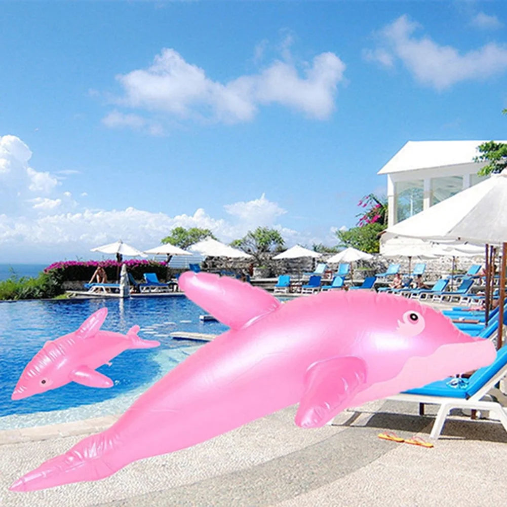 50cm Inflatable Dolphin Fish Beach Swimming Pool Toy B146789