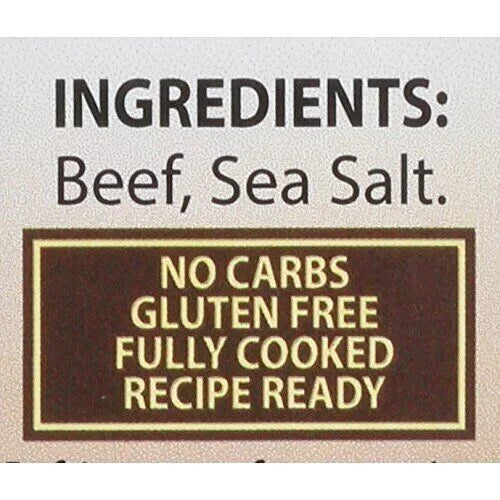 (12 Pack) Ground Beef 14 oz Can Fully Cooked L99334