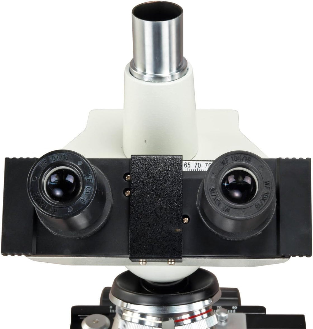 40X-2000X Trinocular Compound LED Microscope with 1.3MP Camera A7115