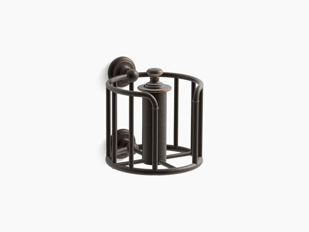 Oil-Rubbed Bronze Toilet Tissue Carriage Z25452