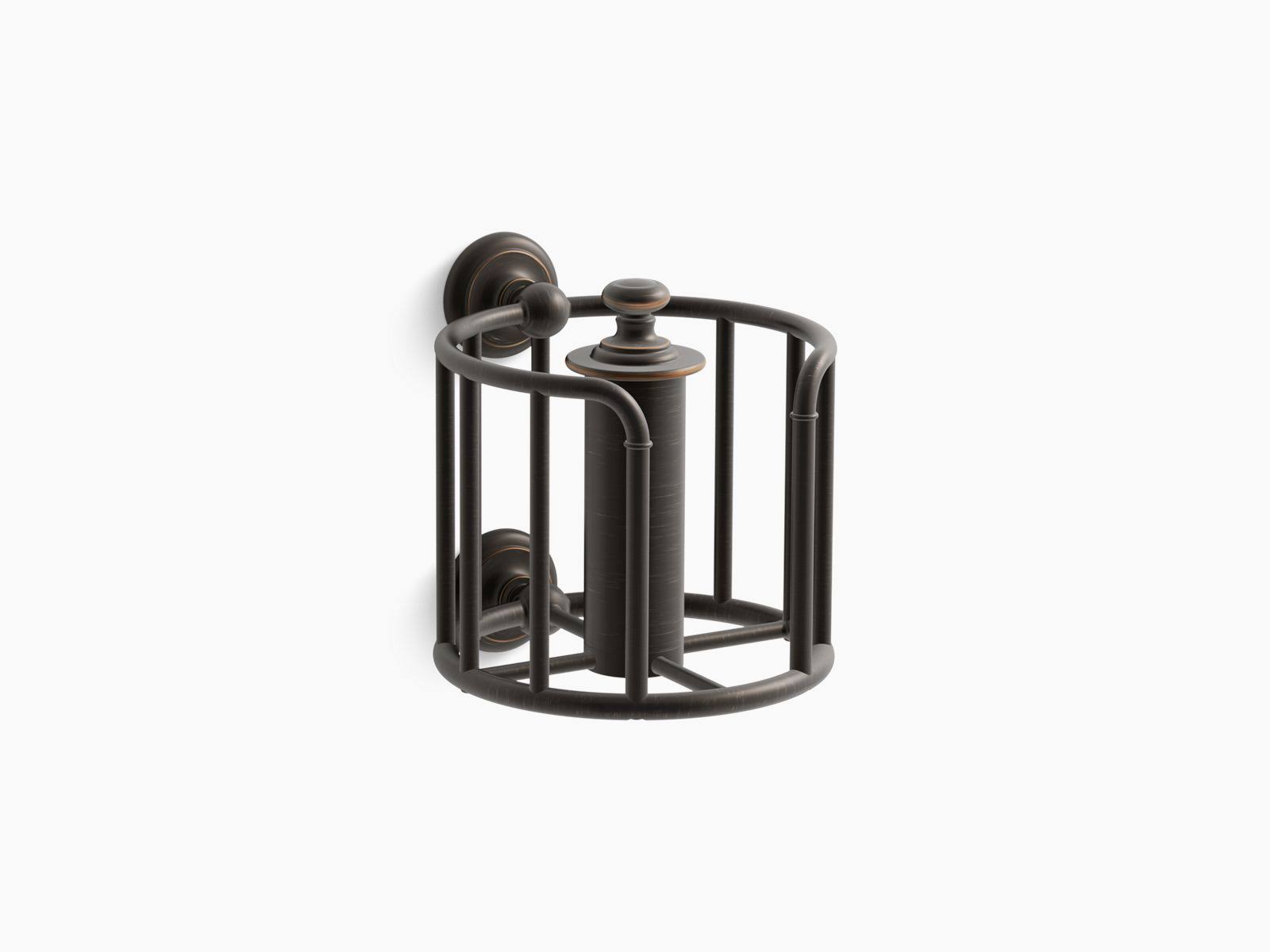 Oil-Rubbed Bronze Toilet Tissue Carriage Z25452