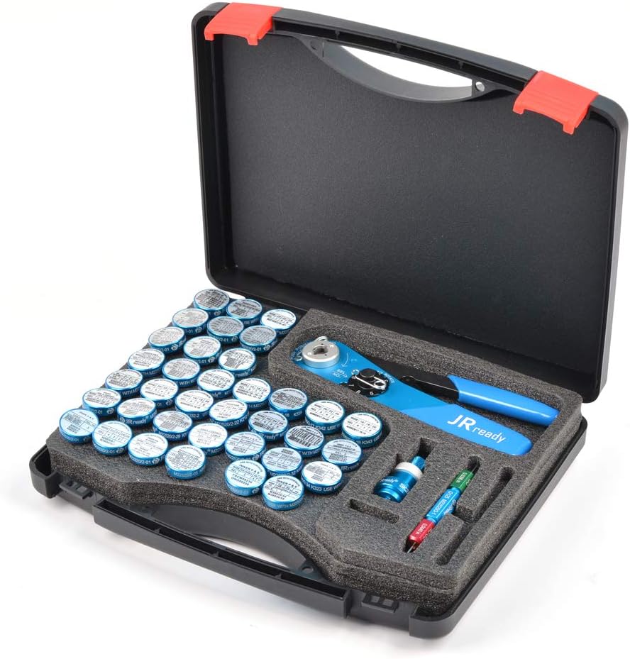 Standard Adjustable Indent Crimp Tools with 37 Positioner and Gauge J83029