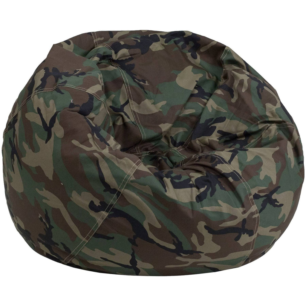Small Camouflage Kids Bean Bag Chair H333