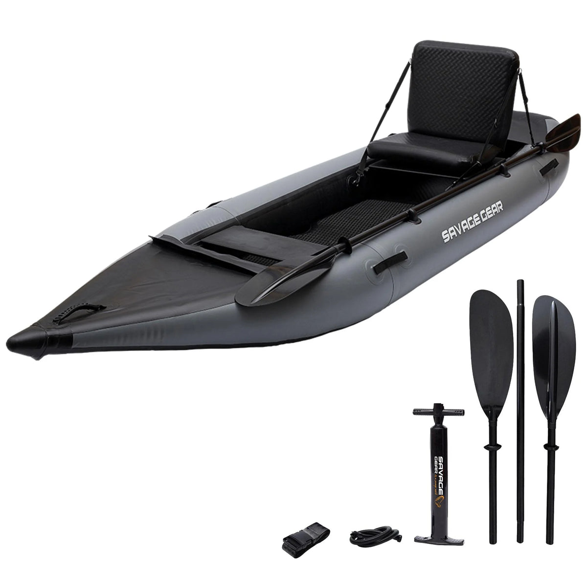 2 Person Inflatable PVC Kayak with Pump, Aluminum Alloy Seat, Paddle, Repair Kit S934751