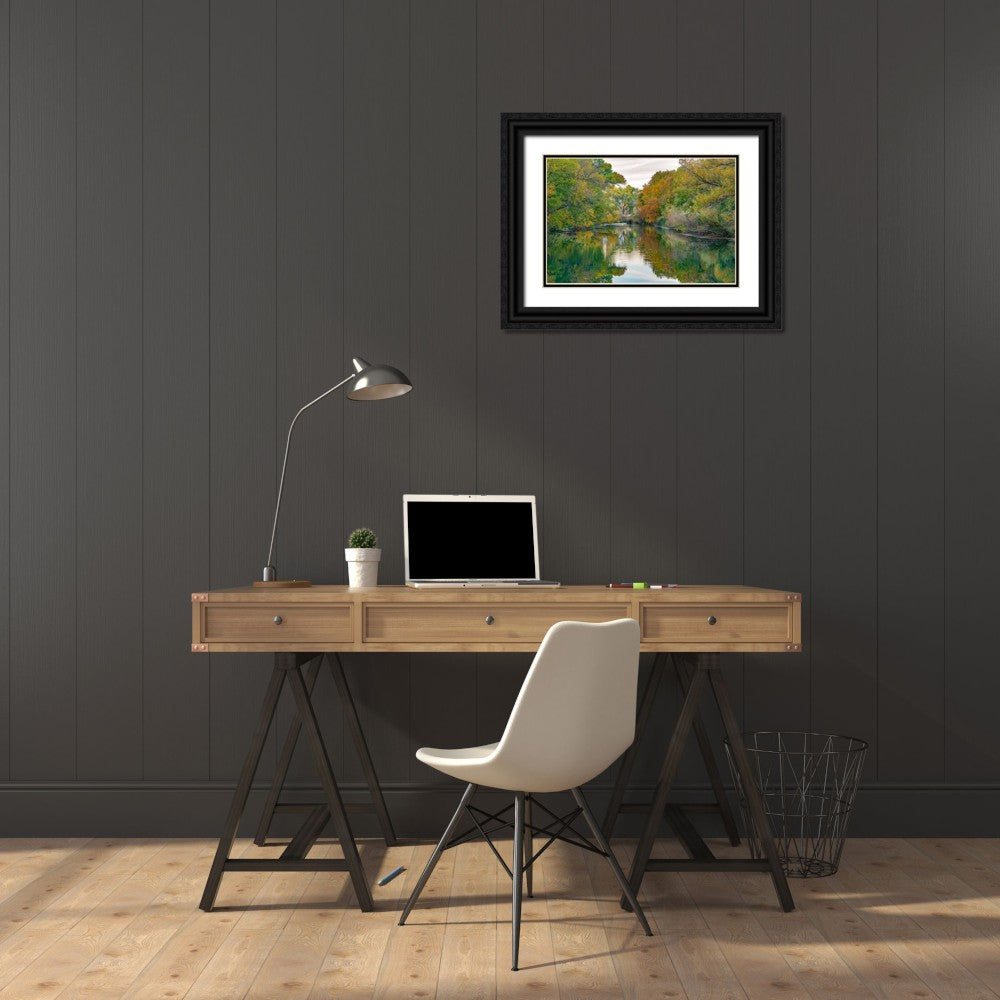 32x23 Black Ornate Wood Framed Museum Art Print U1556