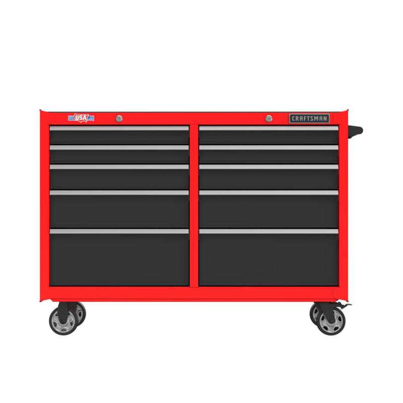 52 inch 10-Drawer Rolling Tool Cabinet M871995