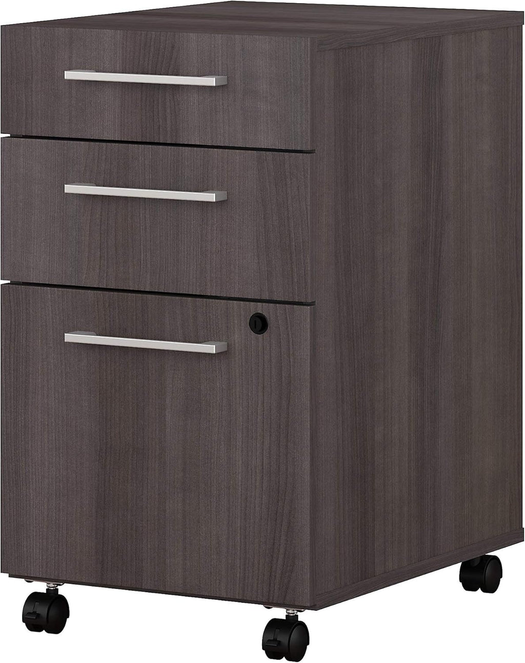 3 Drawer Mobile File Cabinet in Storm Gray Y92900