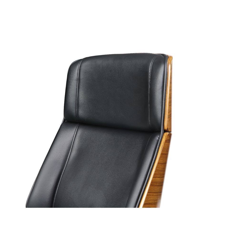 Black Bonded Leather Executive Office Chair B164
