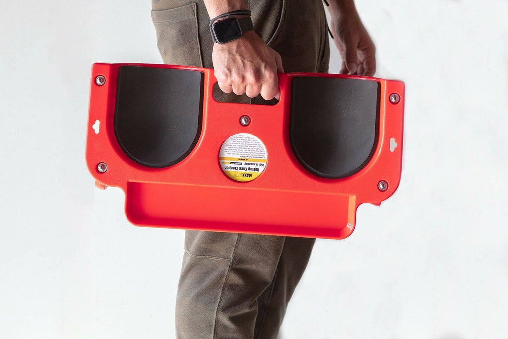 Rolling Knee Creeper with ABS Frame, 5 Swivel Castors, Tool Tray and Holder S90348