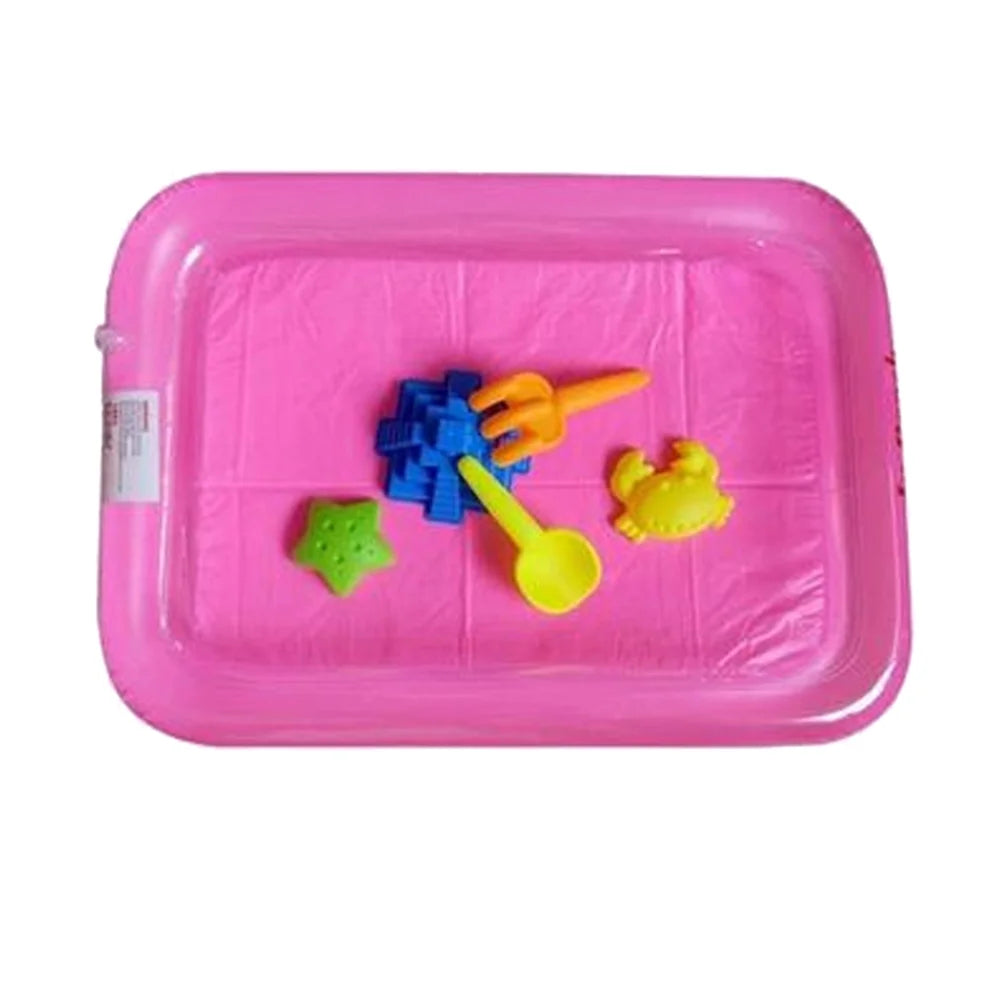Pink Inflatable Sand Toy Tray A680