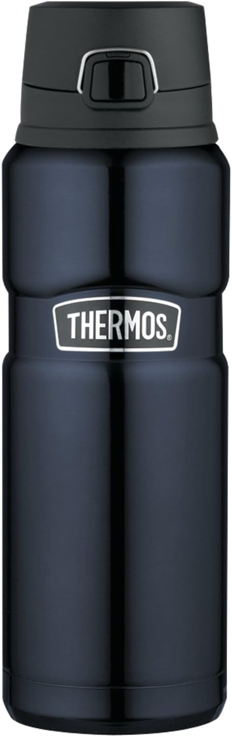 24 Ounce Midnight Blue Vacuum-Insulated Stainless Steel Drink Bottle X21485