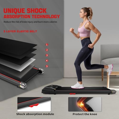340 Lbs Capacity 3 in 1 Portable Treadmill O7498
