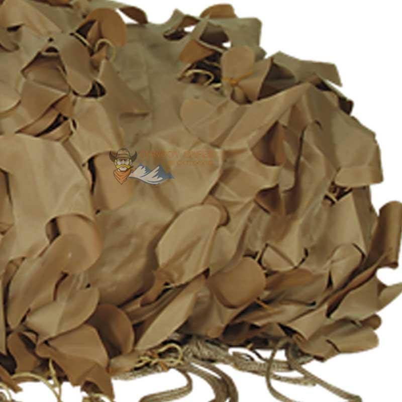 Desert Camo Leaf-Cut Netting N94719