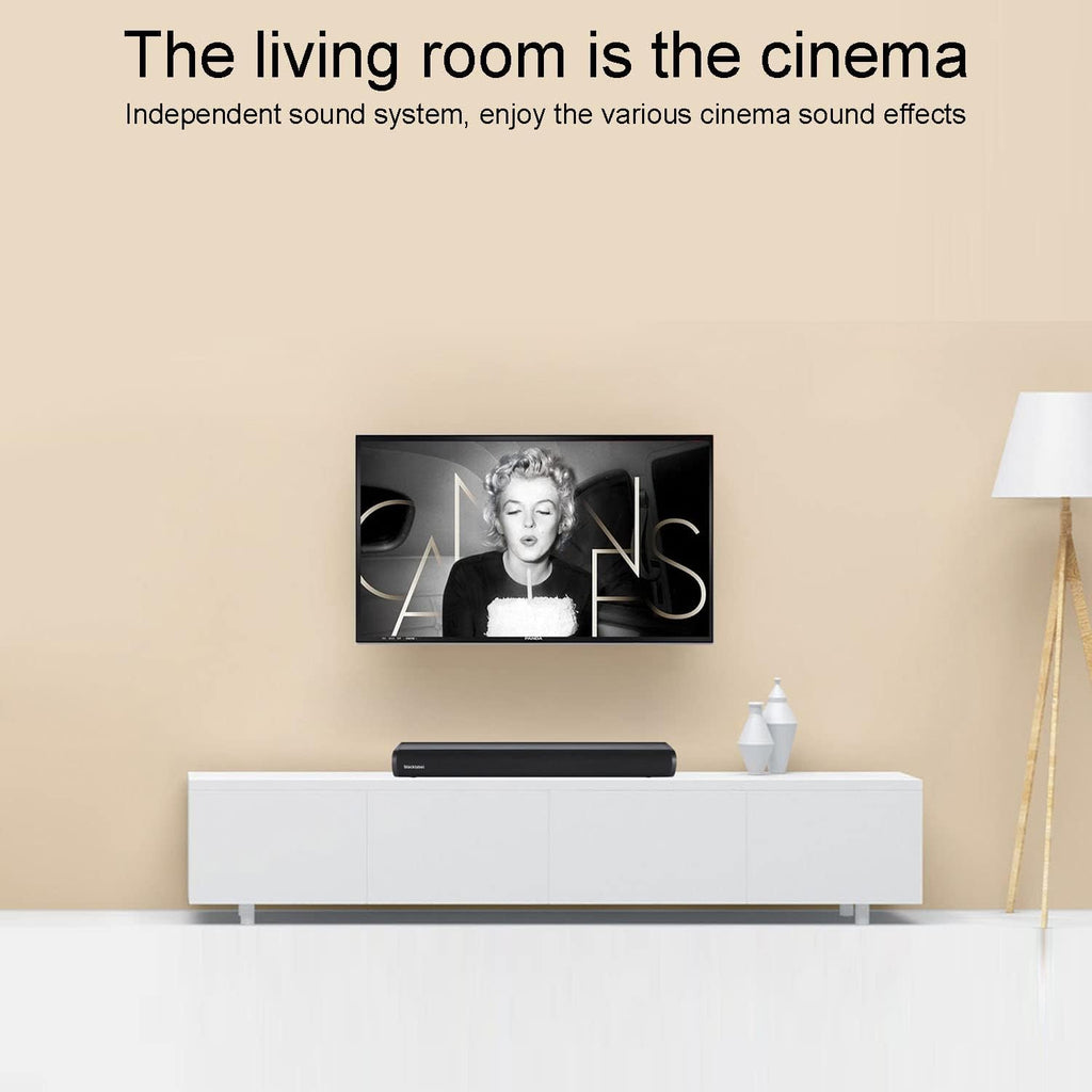 24-Inch Sound Bar with Bluetooth 5.0, USB, AUX/RCA, Optical, HDMI ARC, Pack of 2 W854