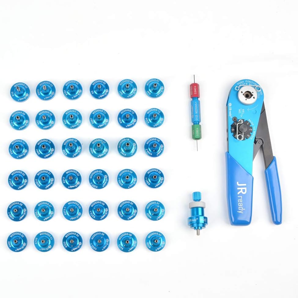 Standard Adjustable Indent Crimp Tools with 37 Positioner and Gauge J83029