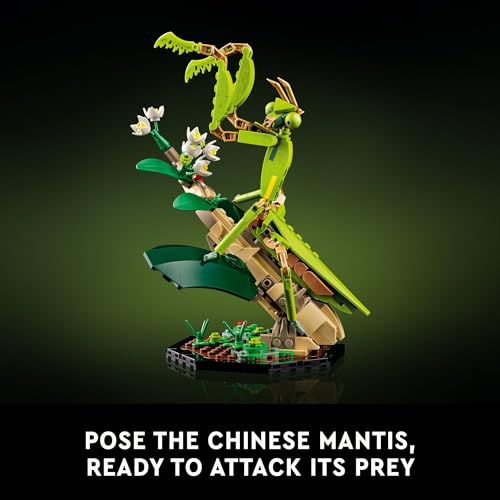 LEGO Ideas The Insect Collection with Blue Morpho Butterfly, Hercules Beetle and Chinese Mantis Display Models H6267