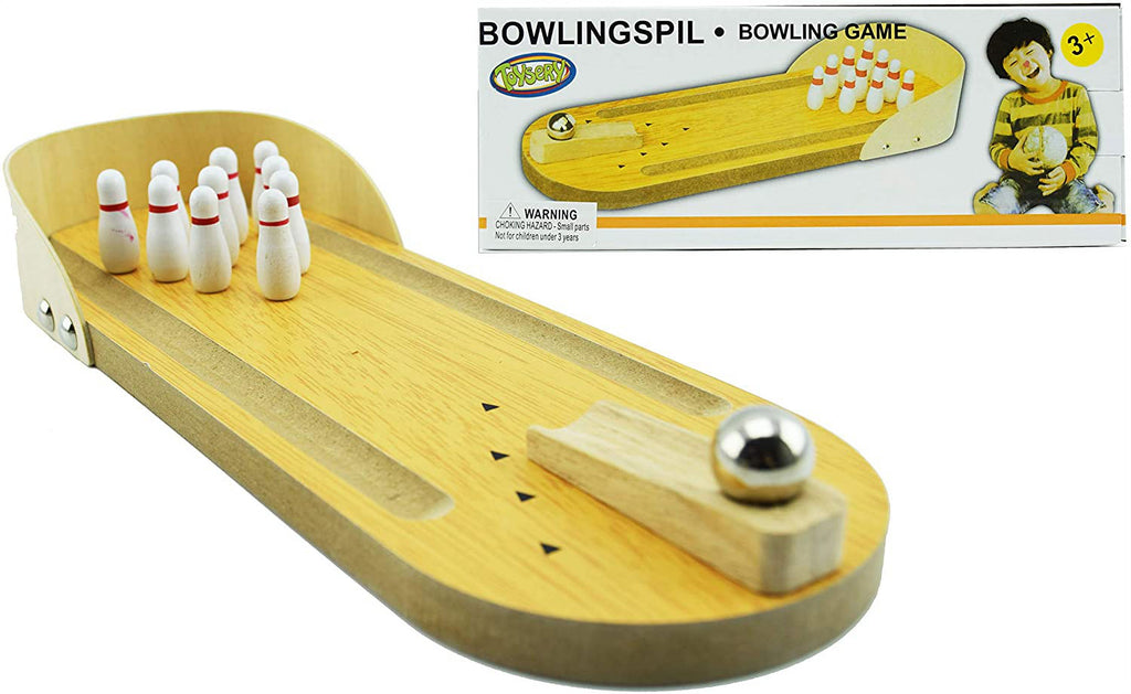 Wooden Mini Bowling Game O9607