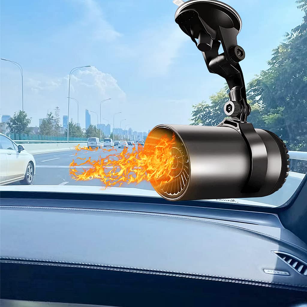 Gray 12V Portable Car Heater D55146