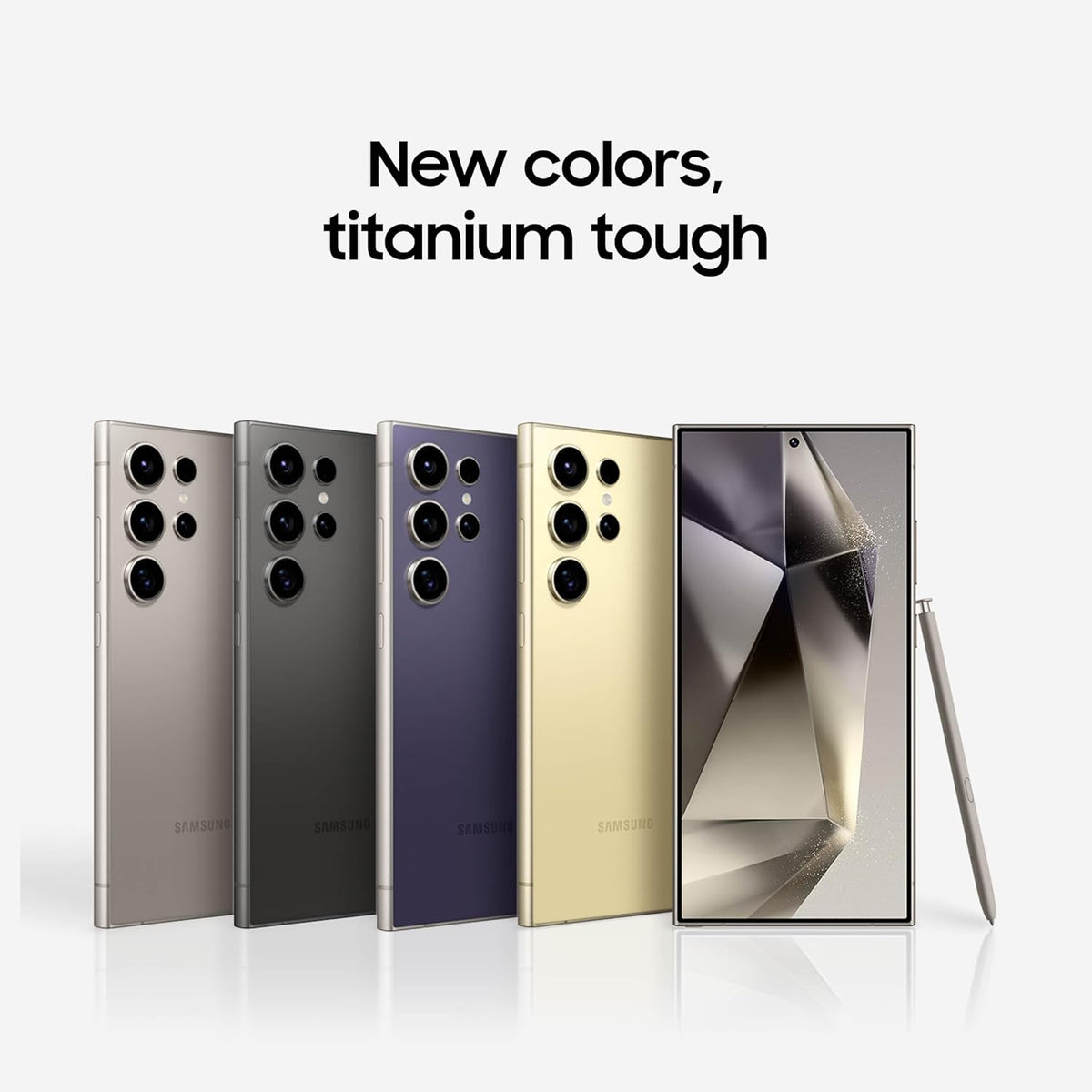 256GB Unlocked Android Smartphone, 50MP Camera, S Pen, Titanium Yellow J355492