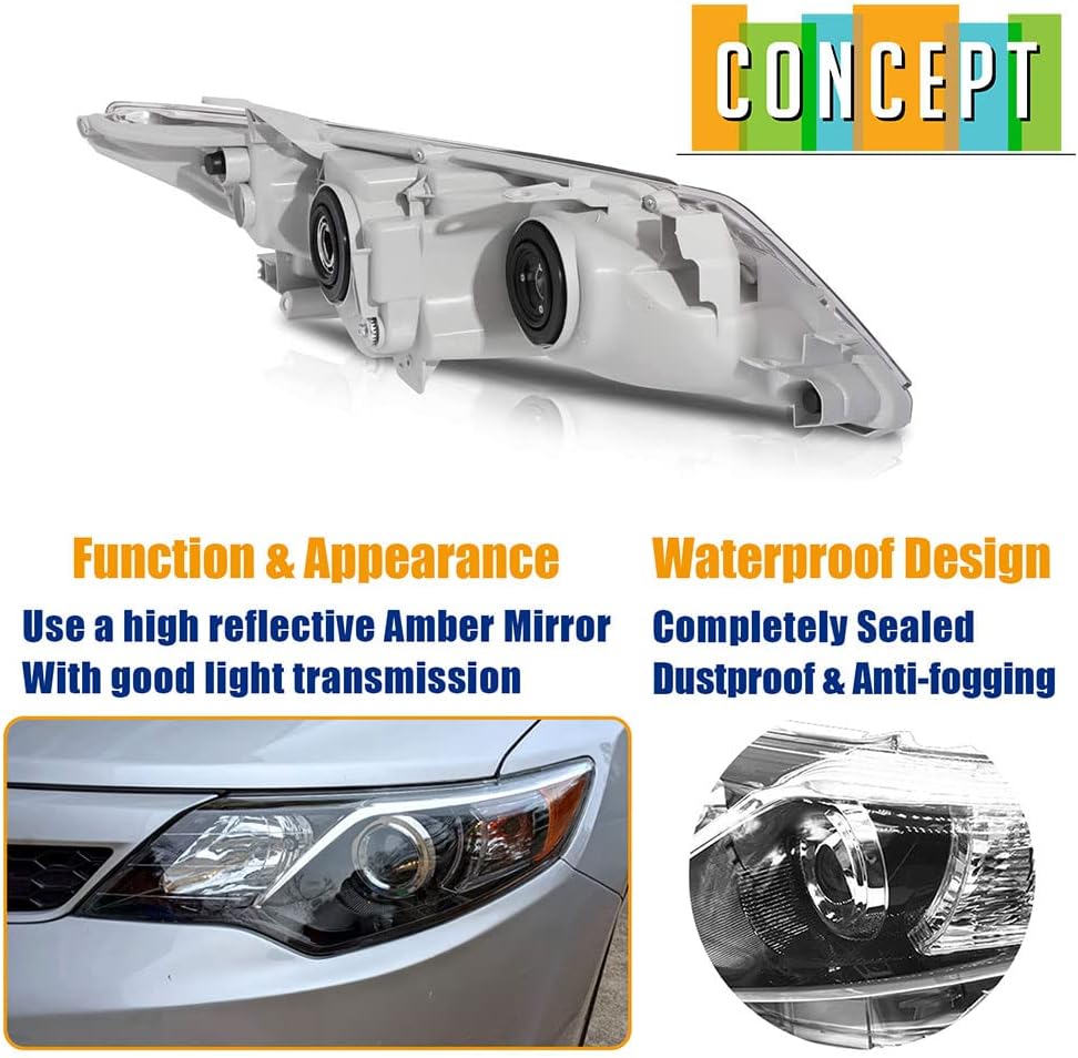 Black Projector Headlights X990