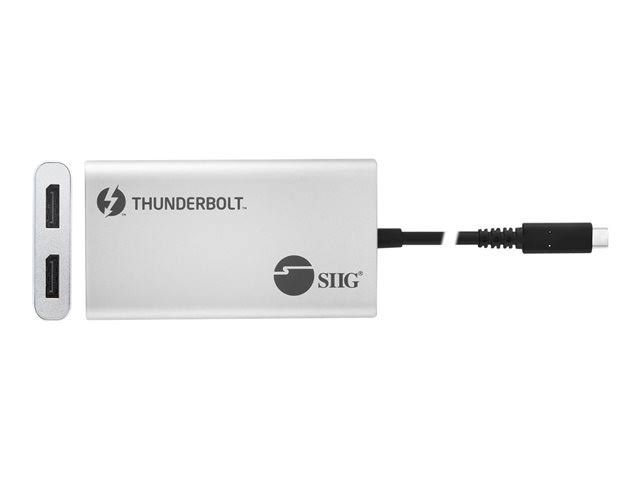 Thunderbolt 3 to Dual DP 1.2 Adapter Q138589
