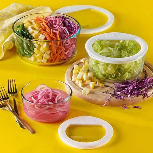 10-Piece Glass Food Storage Set D961