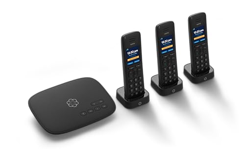 3 HD3 Handsets VoIP Home Phone System X987