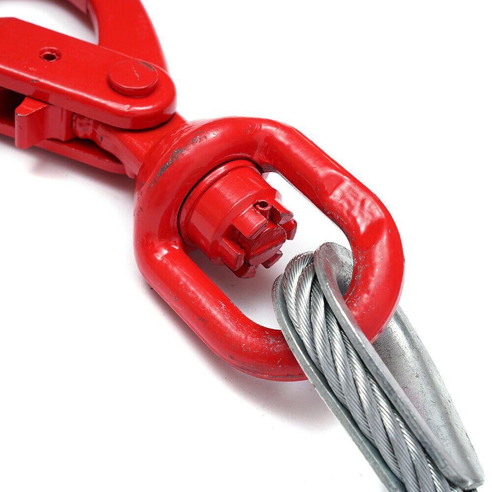 3/8"x 50" Hot-Dip Galvanized Steel Wire Rope Sling Winch Cable R18230