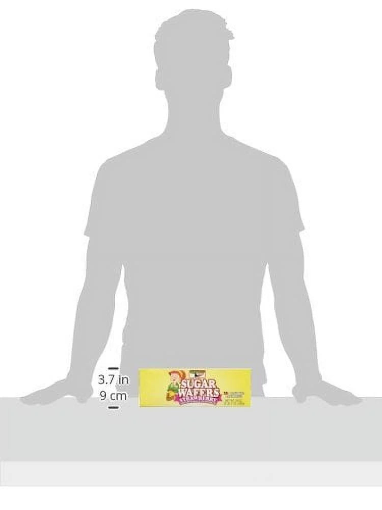 Sugar Wafers Strawberry 2.75-Ounce Packages (Pack of 12) U251