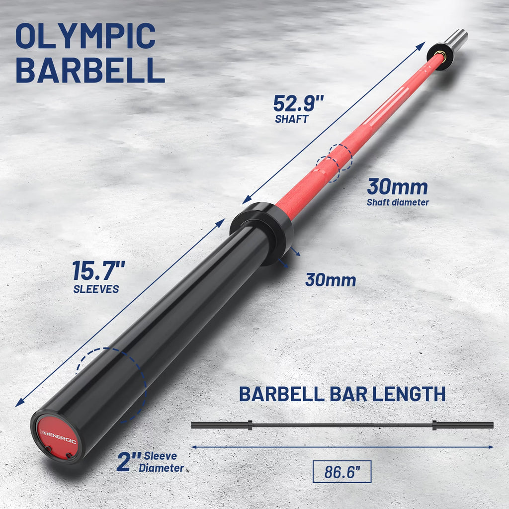 7ft 40 lb Olympic Bar Weight Barbell 700 lb Capacity C762050