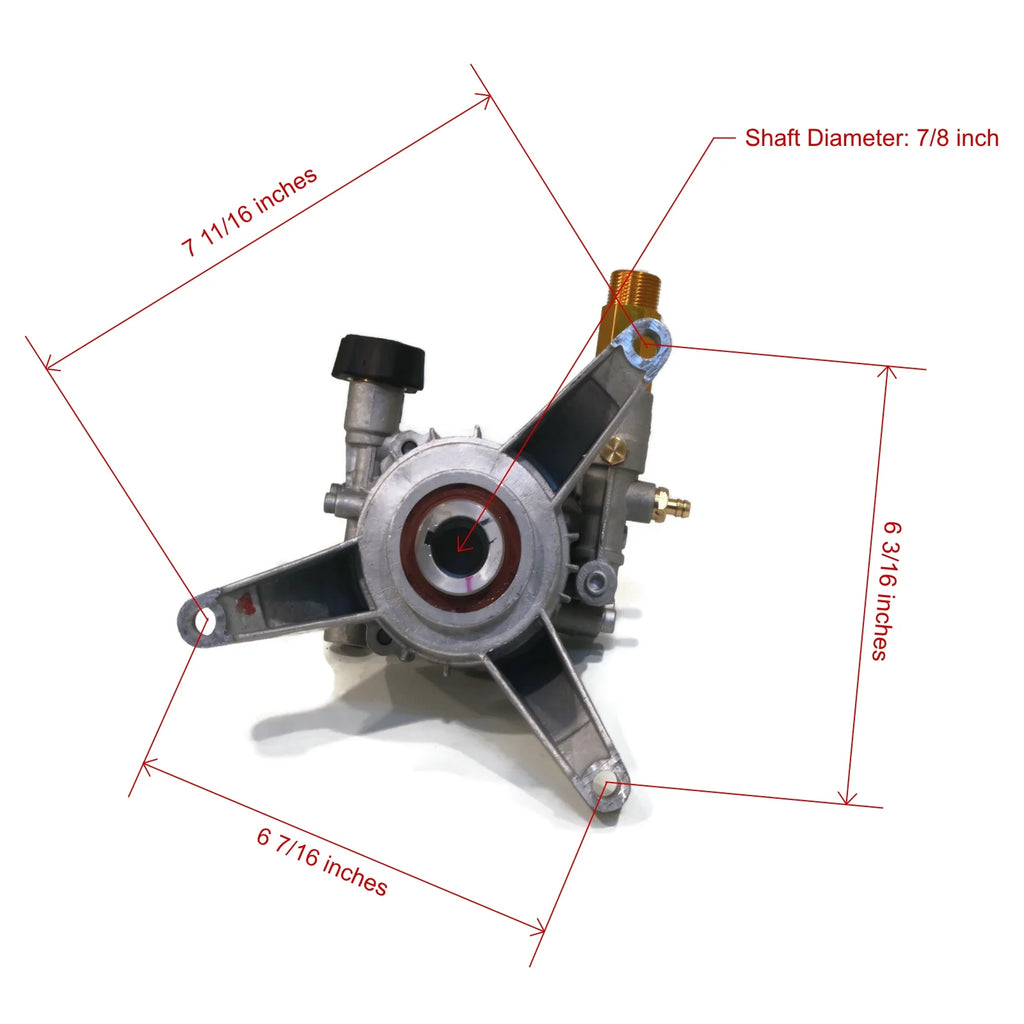 Pressure Washer 7/8" Shaft Water Pump A656