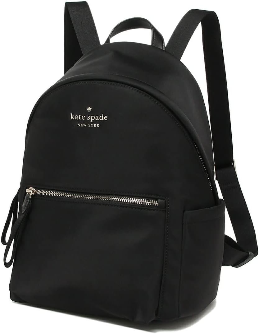 Black Nylon Backpack L590