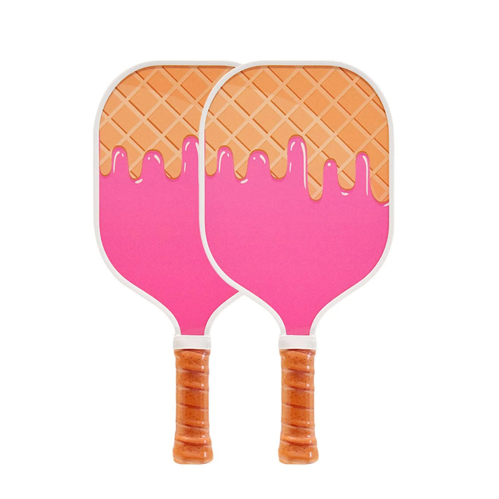 Pickleball Paddle Set with 4 Pickleballs Comfort Grips H521973