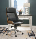 Black Bonded Leather Executive Office Chair B164