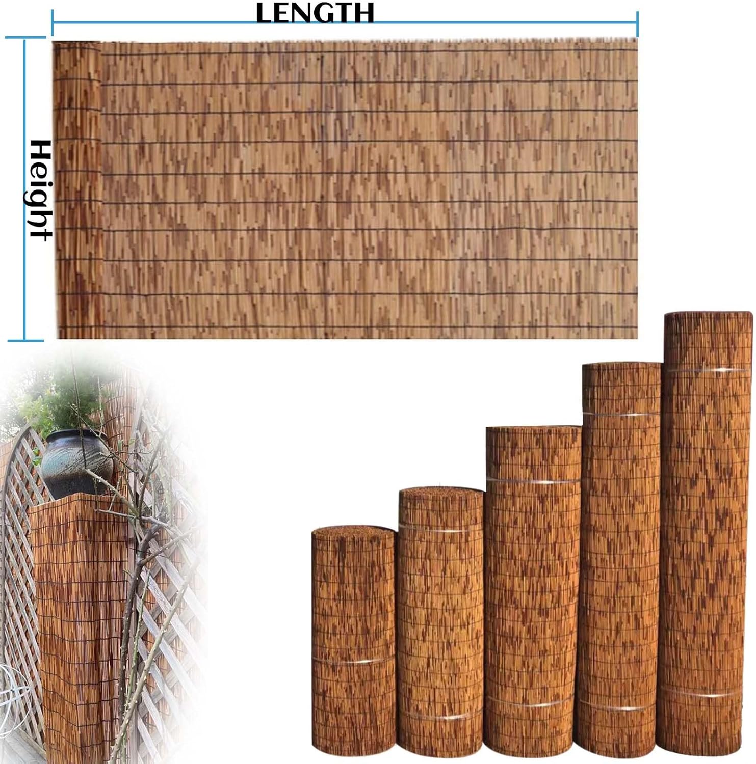 Bamboo Fencing Fence Roll G95439