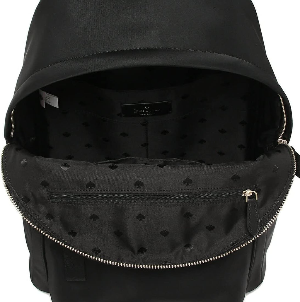 Black Nylon Backpack L590