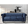 Blue Chesterfield Sofa M464